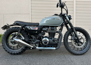 Cool HONDA GB350 Brat Style by TOM’s custom